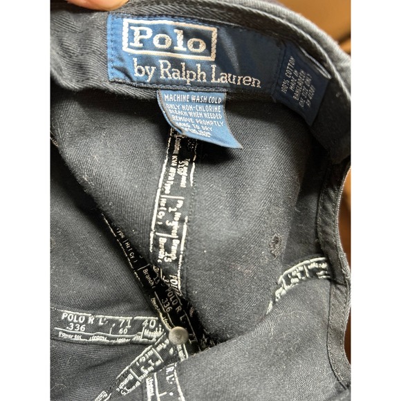 Polo Ralph Lauren Distressed Baseball Cap Crown Emblem Red Cross Wings MCMXLVIII - Picture 6 of 7